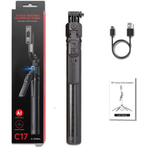 C17 AI Face Tracking Quadrapod Gimbal
