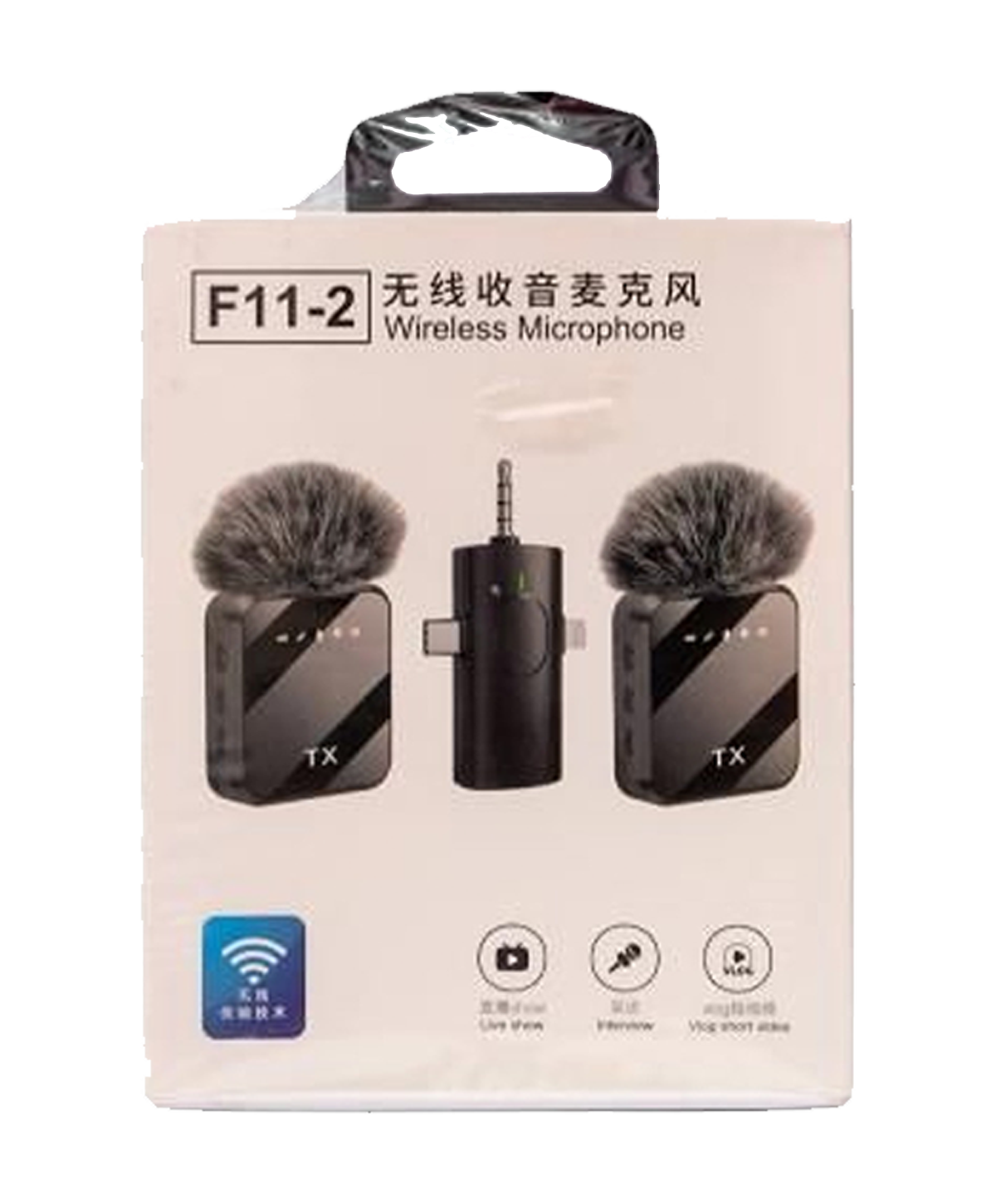 F11-2 Dual Wireless Microphone System