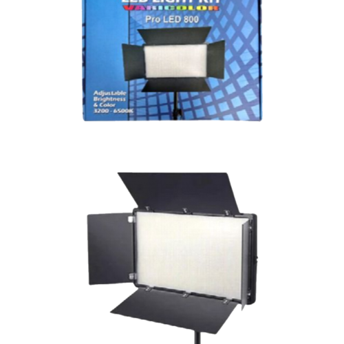 Pro LED 800 Varicolor Professional Photo & Video LED Light Kit