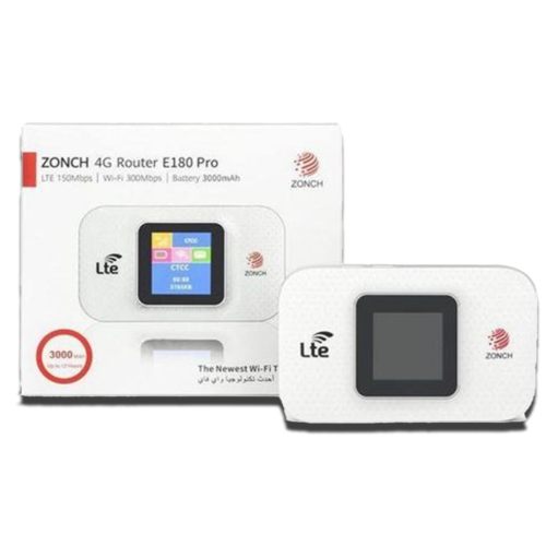 ZONCH 4G Router E180 Pro Portable Wi-Fi Hotspot