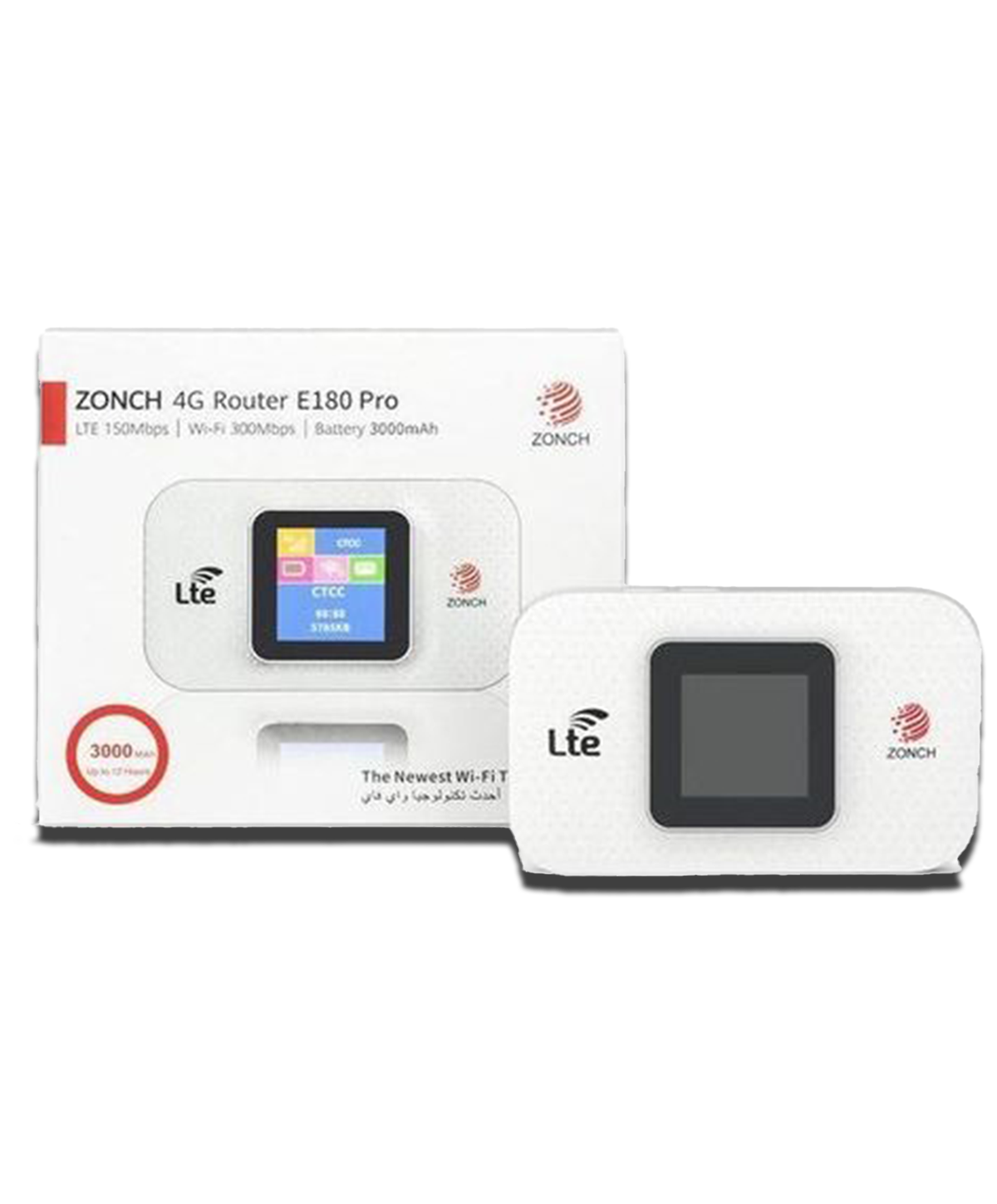 ZONCH 4G Router E180 Pro Portable Wi-Fi Hotspot