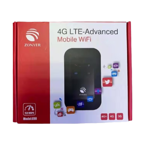 ZONYER 4G LTE-Advanced Mobile WiFi (Model: E90)