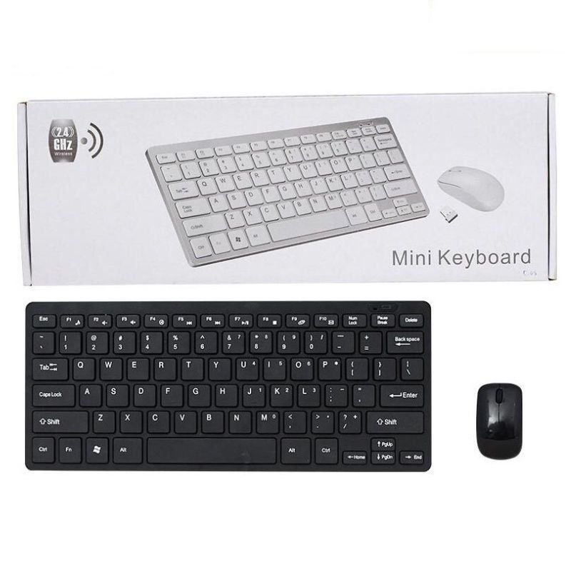 Mini Wireless Keyboard & Mouse