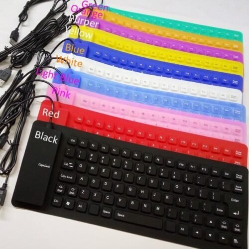 Flexible USB Keyboard – Portable, Durable & Convenient
